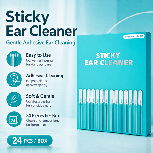 Sticky Ear Cleaning Sticks