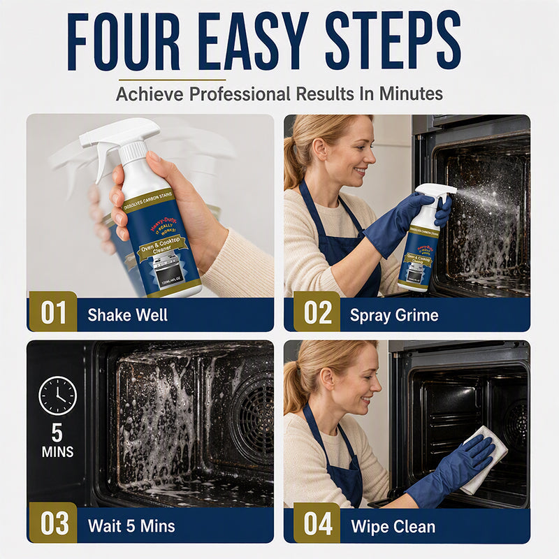 🎉 Heavy Duty Oven &Cooktop Cleaner Spray