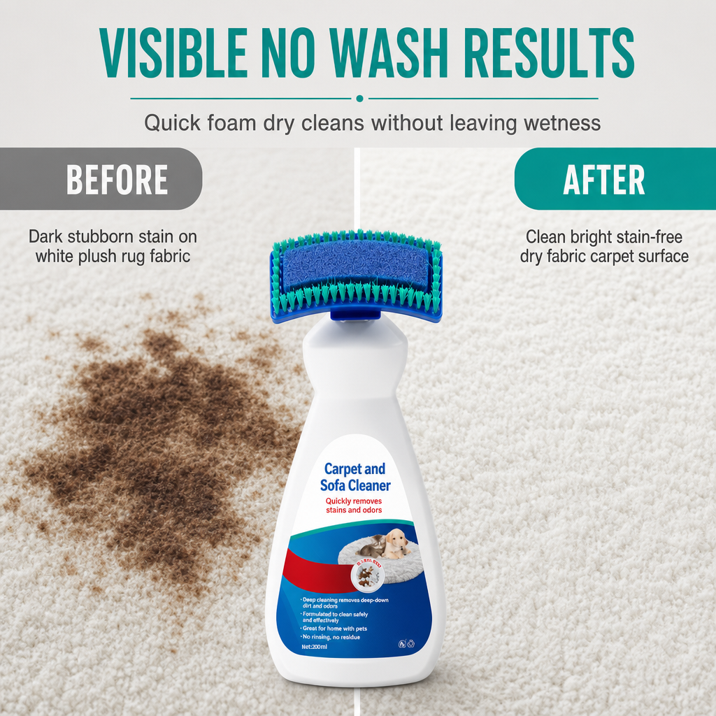 🧼 Waterless Fabric & Carpet Cleaner
